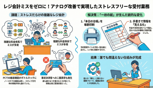 ＃029 お会計間違い無くすぞ！レジ前に予約一覧表を印刷して置いたりいろいろやってみた！