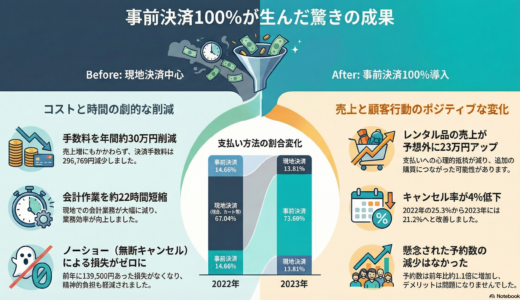 ＃073 2023年の改善の目玉！事前決済100％はどういう結末を迎えたか！？