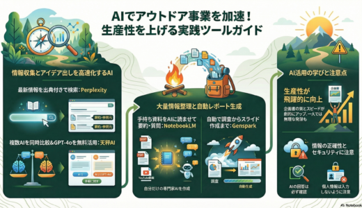 ＃085 アウトドア事業所は、AIを使って生産性を上げることができるのか？